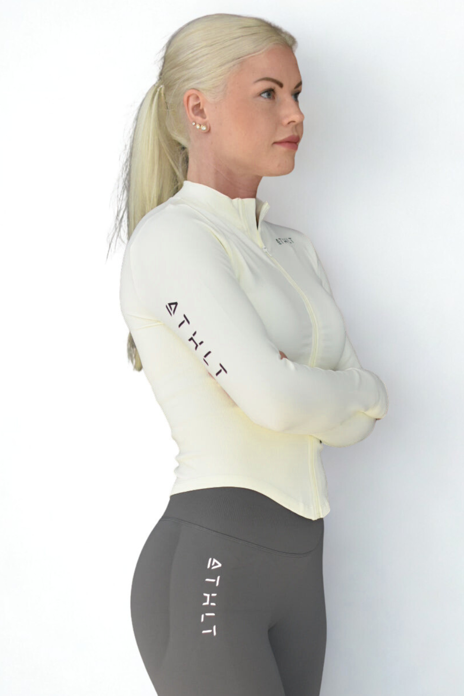Zip jacket ATHLT tricep logo