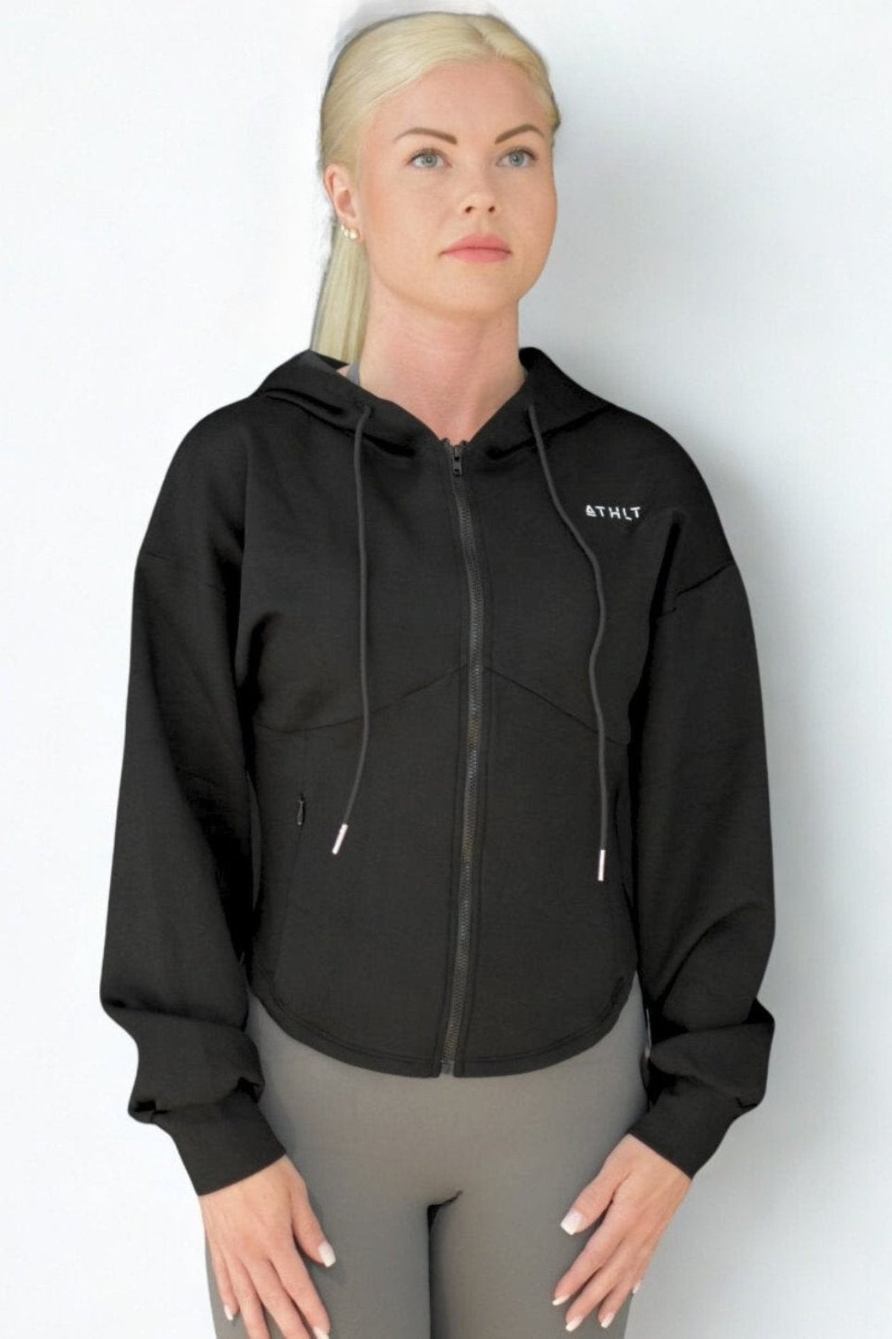 Zip med figursydd midja