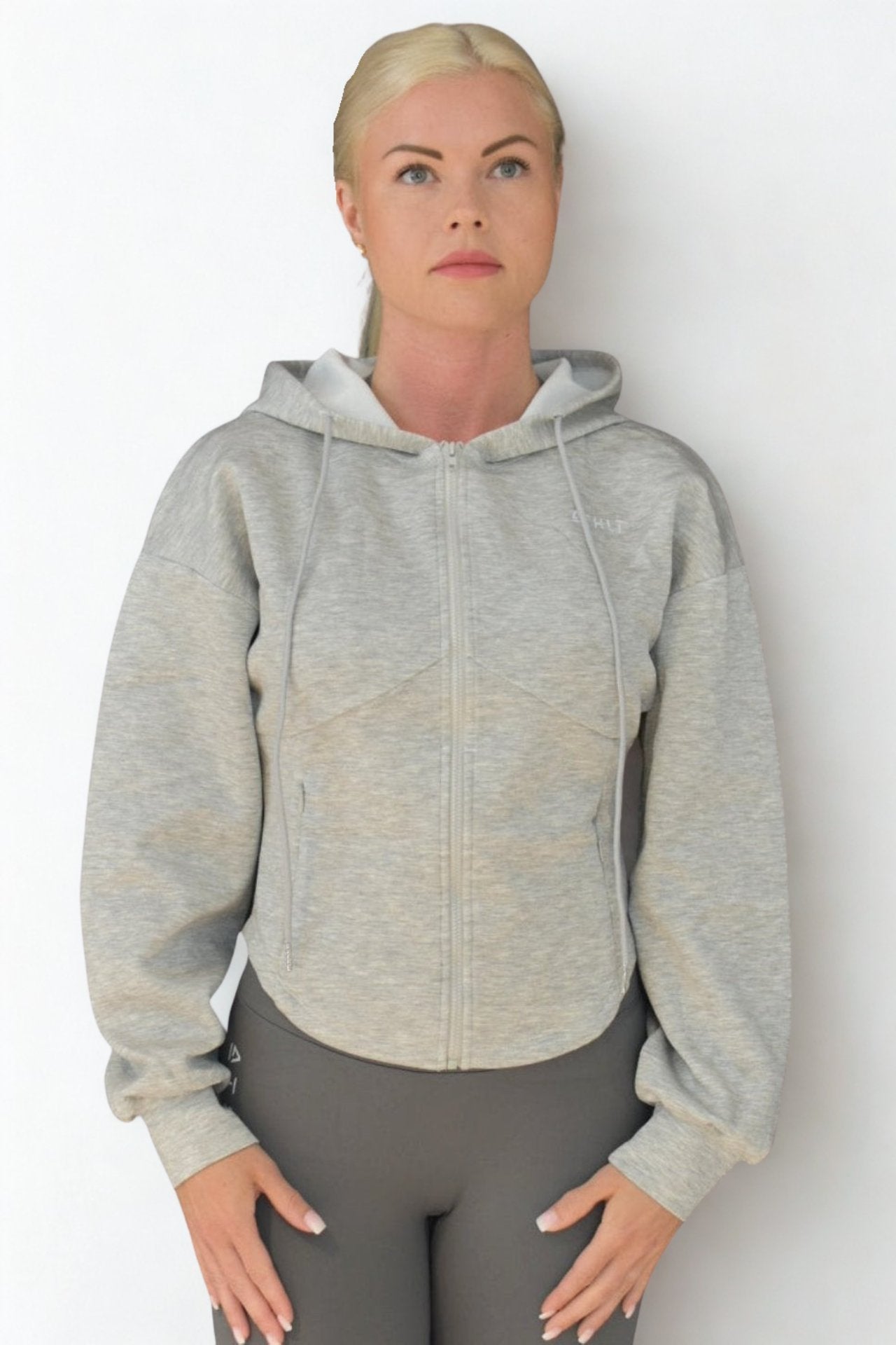 Zip med figursydd midja