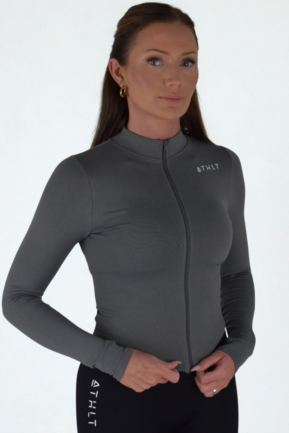 Damträningsjacka & workoutjacka | ATHLT logga på ryggen