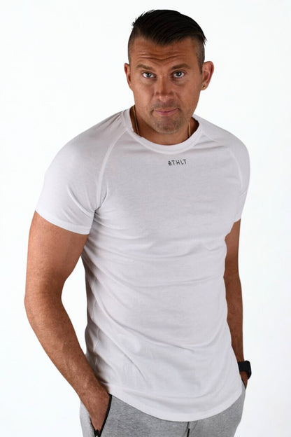 T-shirt slim ATHLT logo chest