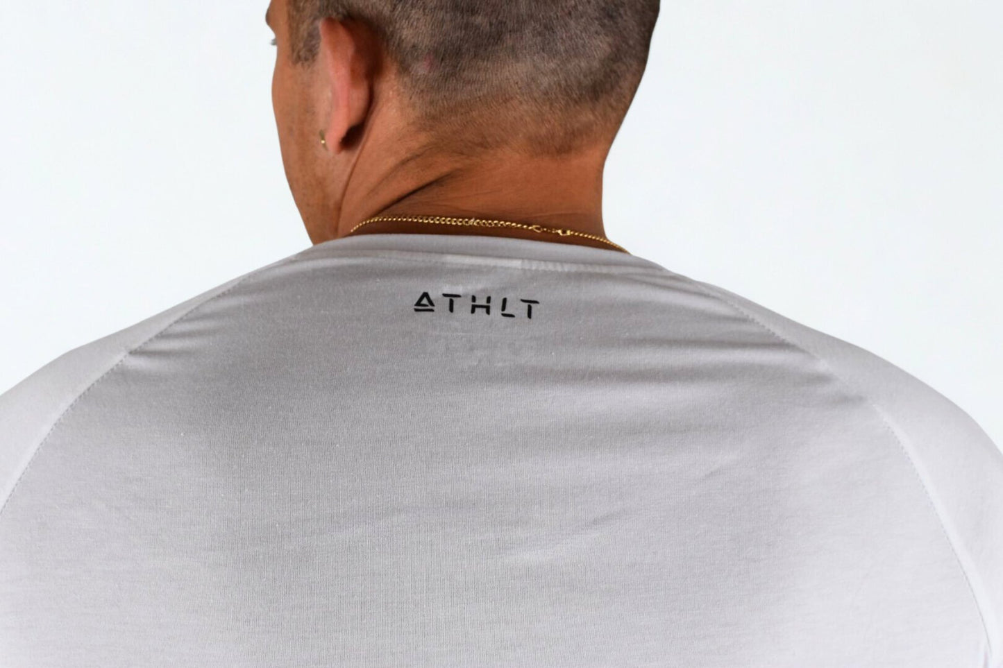 T-shirt slim ATHLT logo chest