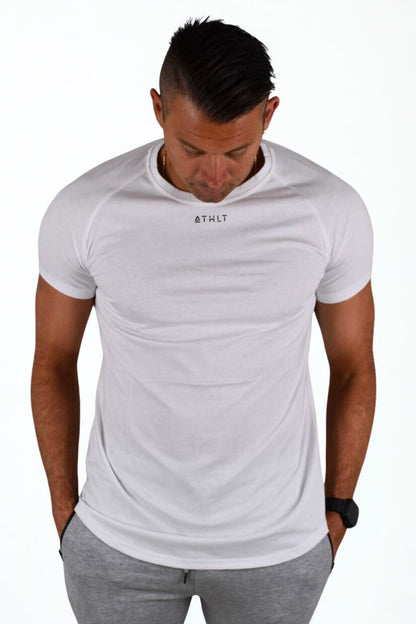 T-shirt slim ATHLT logo chest