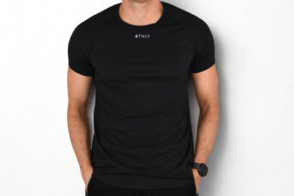 T-shirt slim ATHLT logo chest